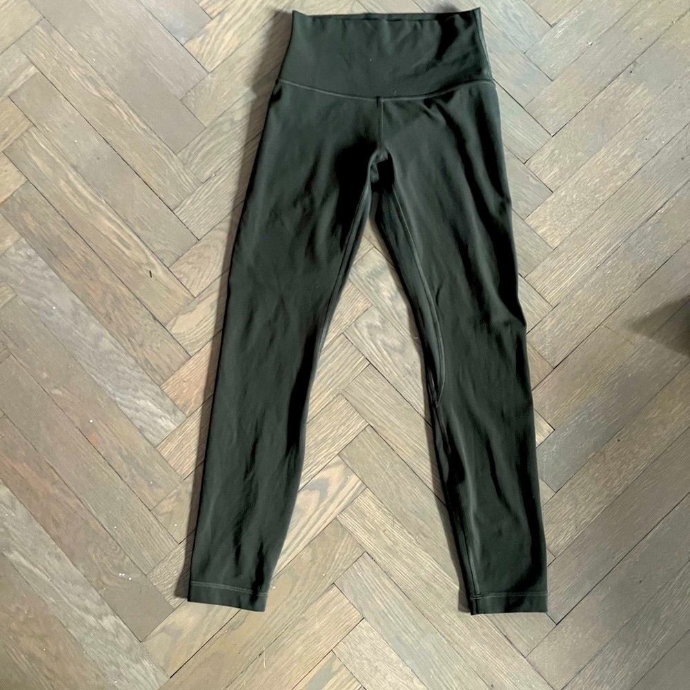 Lululemon Align Leggings Olive Green size 4